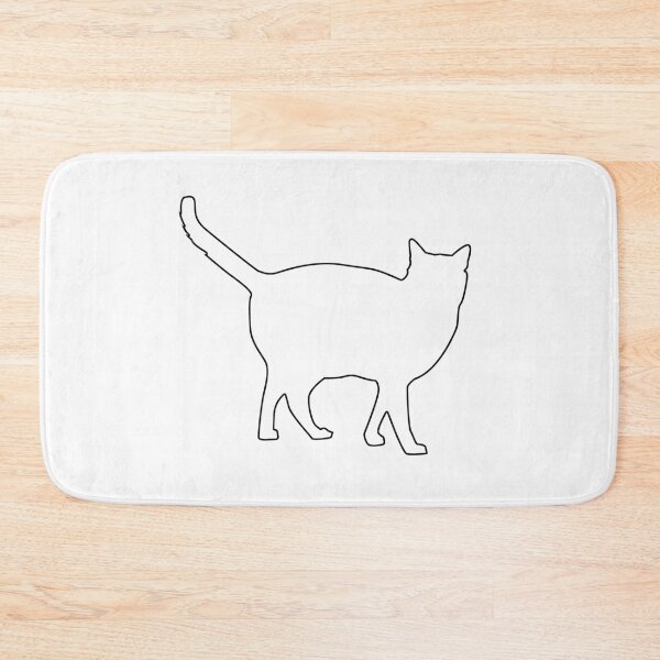 Item preview, Plain Cat Stencil designed and sold by StencilGifts.