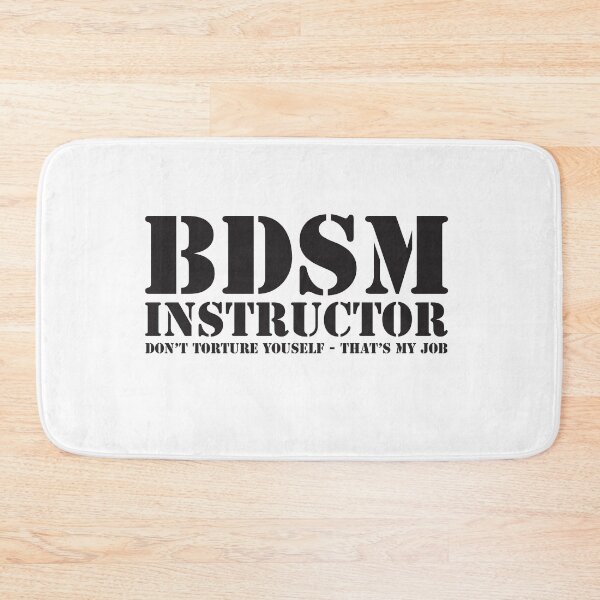 Item preview, BDSM Instructor - Funny Adult designed and sold by RoguePixel.