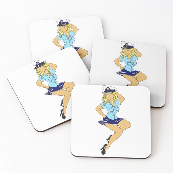 Item preview, Enlisted USCG pinup (blond) designed and sold by ArtByKarla.