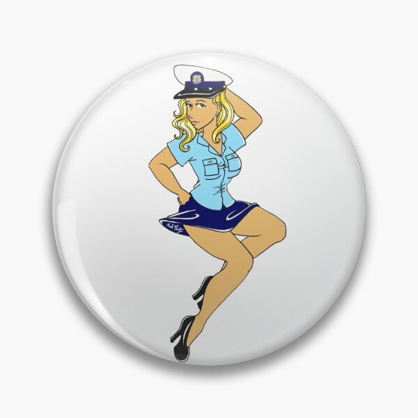 Item preview, Enlisted USCG pinup (blond) designed and sold by ArtByKarla.