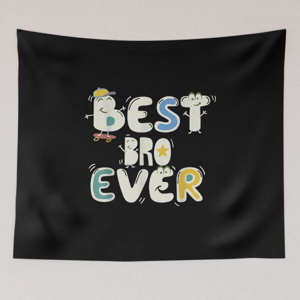 Item preview, Family - Best Bro Ever T-Shirt Basic Novelty Tees designed and sold by MLQQVEJB.
