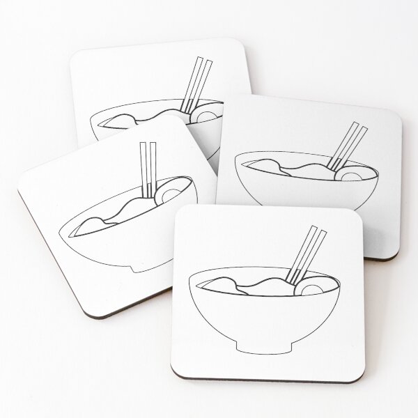 Item preview, Plain Japanese Ramen Stencil designed and sold by StencilGifts.