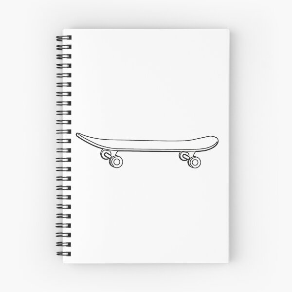 Item preview, Plain Skateboard Stencil designed and sold by StencilGifts.