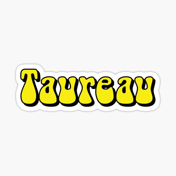 Taureau Stickers For Sale Redbubble