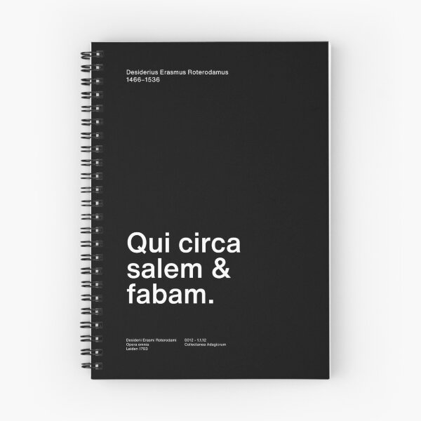 Item preview, Qui circa salem & fabam designed and sold by adamelsheimer.