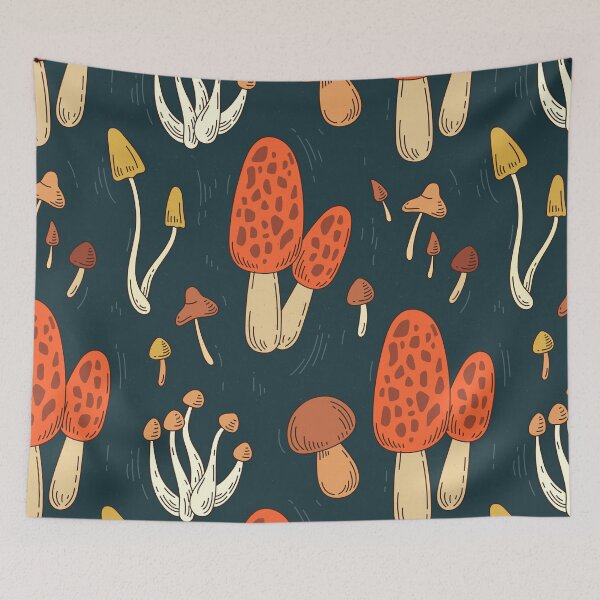Item preview, Mushroom Pattern designed and sold by EVERTEESLOVER.