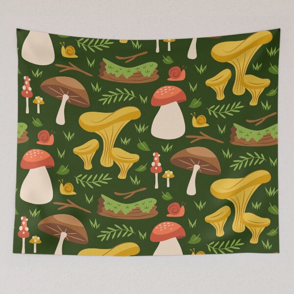 Item preview, Mushroom Pattern designed and sold by EVERTEESLOVER.