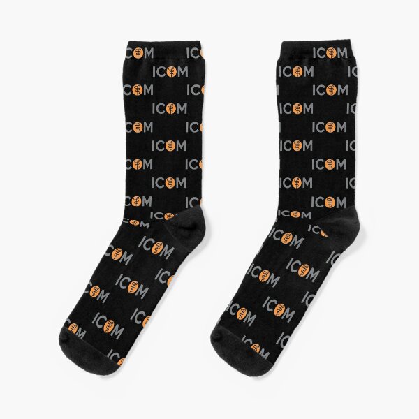 Black Marvel Logo Socks