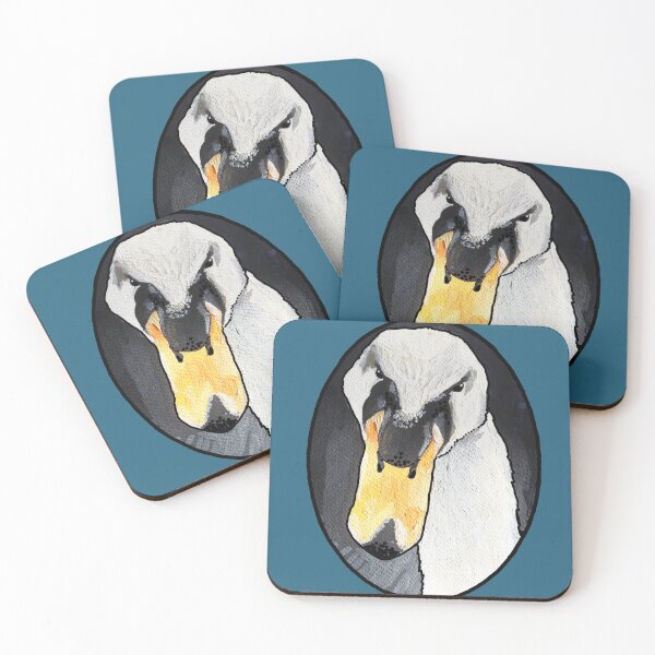 Item preview, Disapproving Mute Swan Friend designed and sold by Angrysheepie.