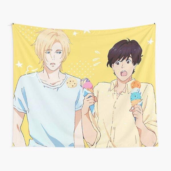 Banana Fish Ash and Eiji Ice Cream