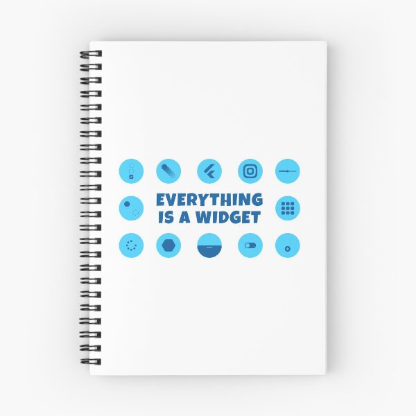 Item preview, Everything is a Widget - Flutter designed and sold by Mechashadow.