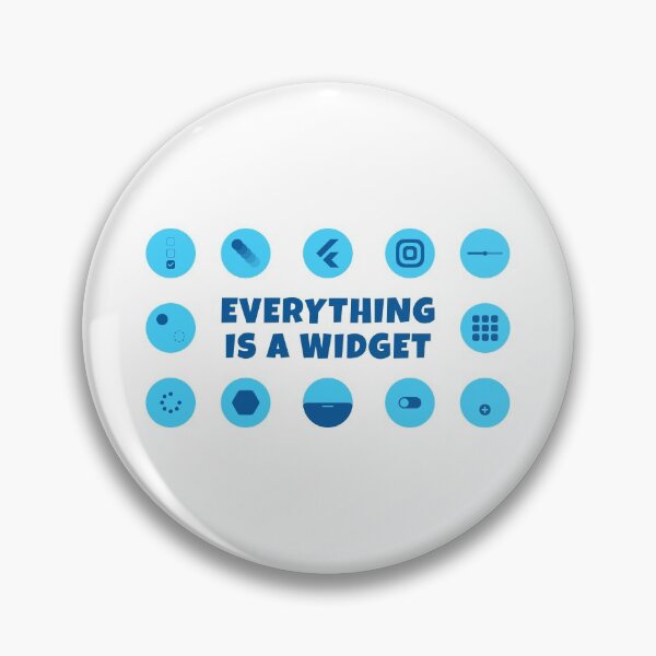 Item preview, Everything is a Widget - Flutter designed and sold by Mechashadow.