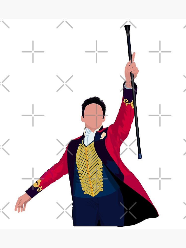 Hugh Jackman, The Greatest Showman Greeting Card for Sale by kimmystra