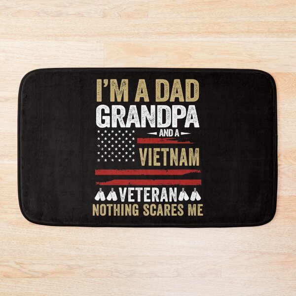 Artikelvorschau, Vintage US Navy Vietnam Veteran, Veteran Opa Geburtstagsgeschenk, ich bin ein Vater, Opa und ein Veteran, nichts macht mir Angst entworfen und verkauft von Majesticoo.