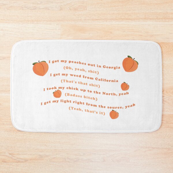 Item preview, Peaches Lyrics designed and sold by purplewings03.
