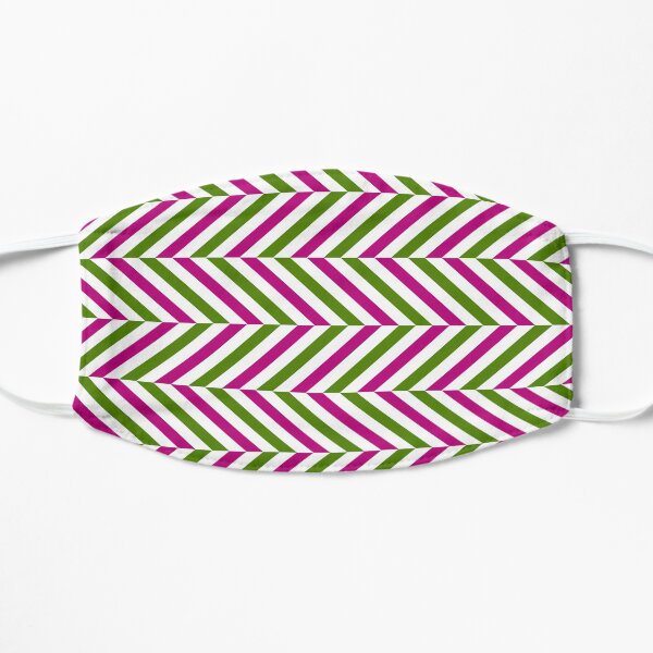 Zigzag pattern Flat Mask