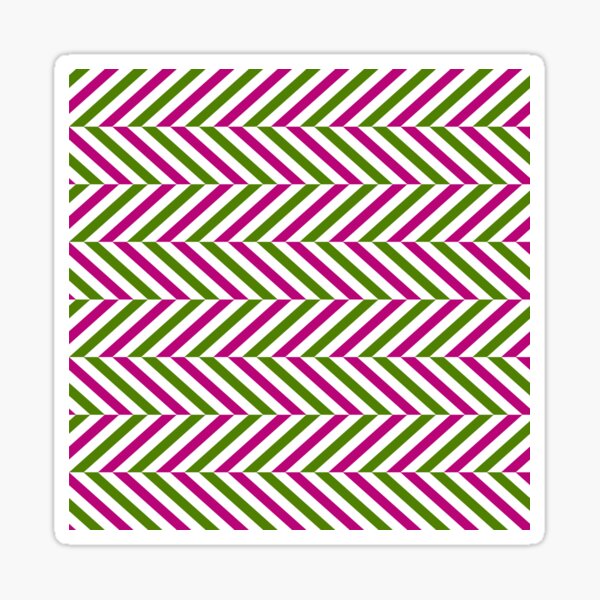 Zigzag pattern Sticker