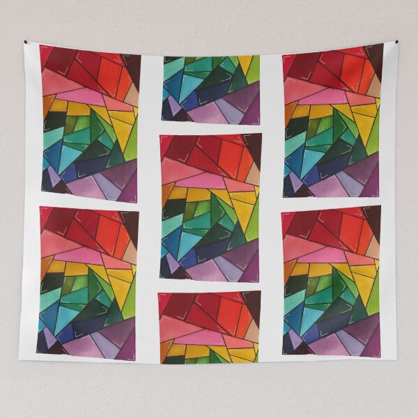 Artikelvorschau, Regenbogen-Tessellation entworfen und verkauft von Emmajurv.