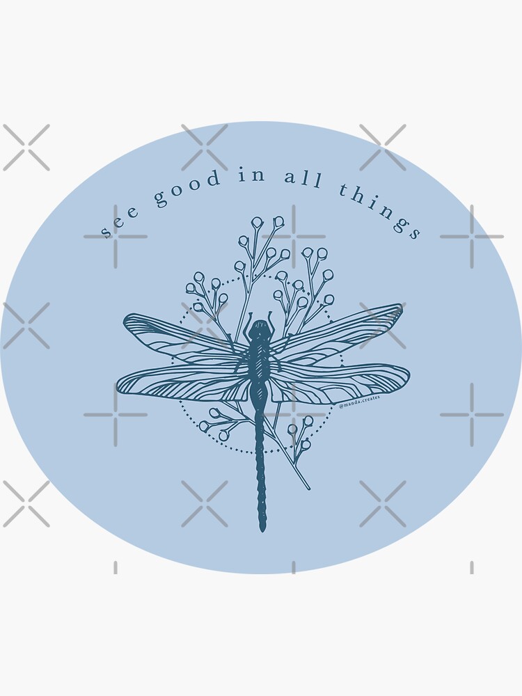 Inspirational Dragonfly Tattoo Design