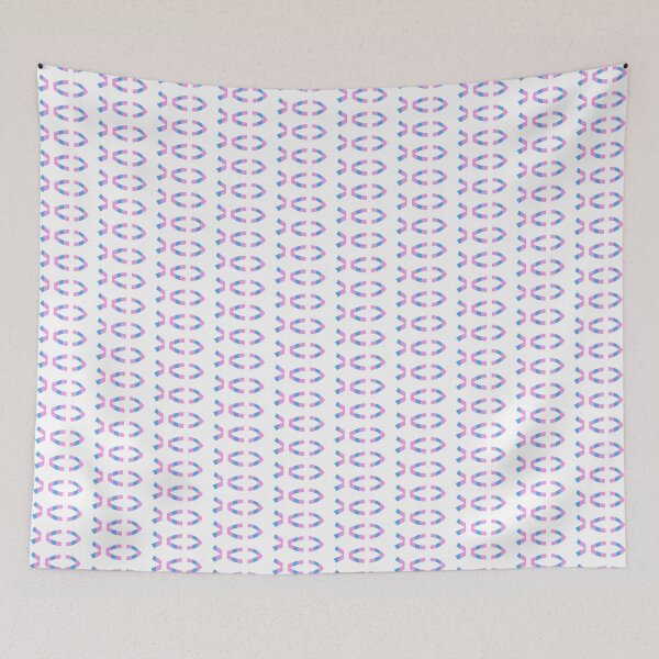 Item preview, Trans Pride Christian Fish - Affirming Pride Design designed and sold by BackgroundPixel.
