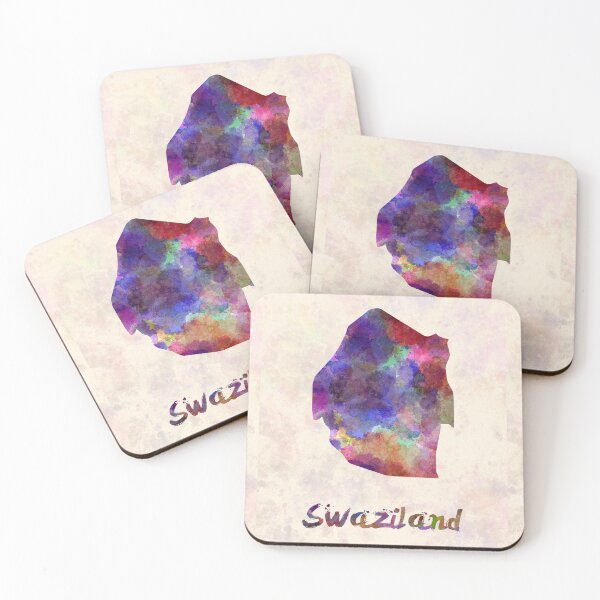 Item preview, Swaziland in watercolor designed and sold by paulrommer.