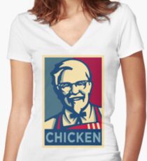 Camiseta entallada de cuello en V KFC Hope