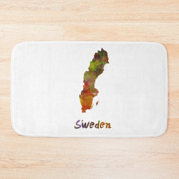 Item preview, Sweden in watercolor designed and sold by paulrommer.
