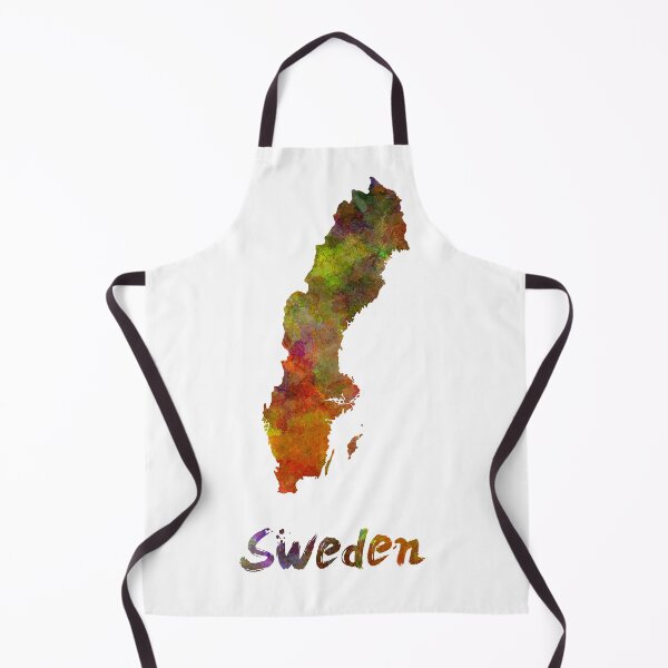 Item preview, Sweden in watercolor designed and sold by paulrommer.