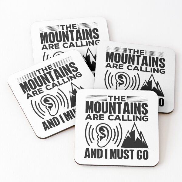 Item preview, Mountains Are Calling And I Must Go | Love Nature Trails designed and sold by GravitiTees.