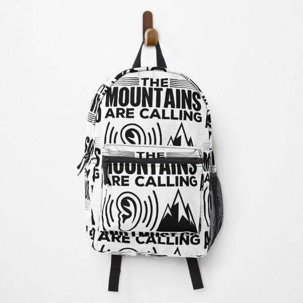 Item preview, Mountains Are Calling And I Must Go | Love Nature Trails designed and sold by GravitiTees.