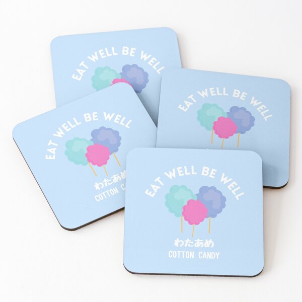 Item preview, Pastel Blue Cotton Candy Japanese Food Sweet Snack  designed and sold by zion-11.