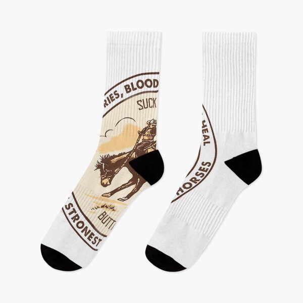 Item preview, Sweat Dries Blood Clots Bones Heal Old Men Rides Horse designed and sold by codyemantai.