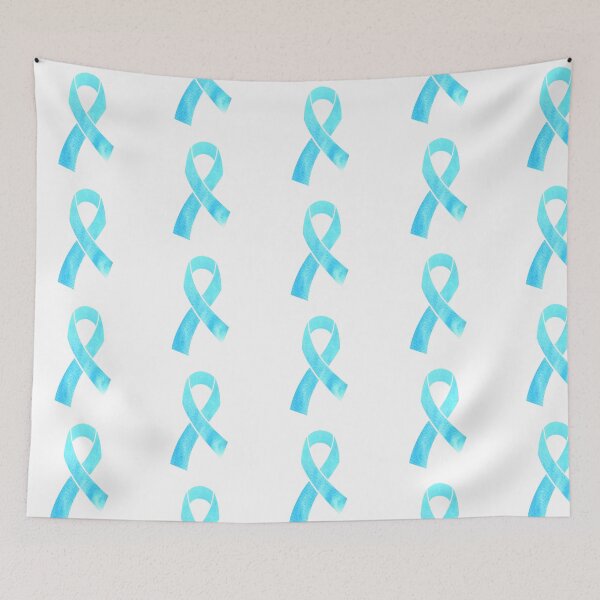 Item preview, Teal Awareness Ribbon designed and sold by nicolebelieves.