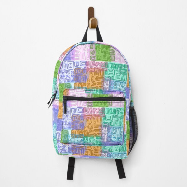 Item preview, Colourful abstract squares designed and sold by willowsbunnies.