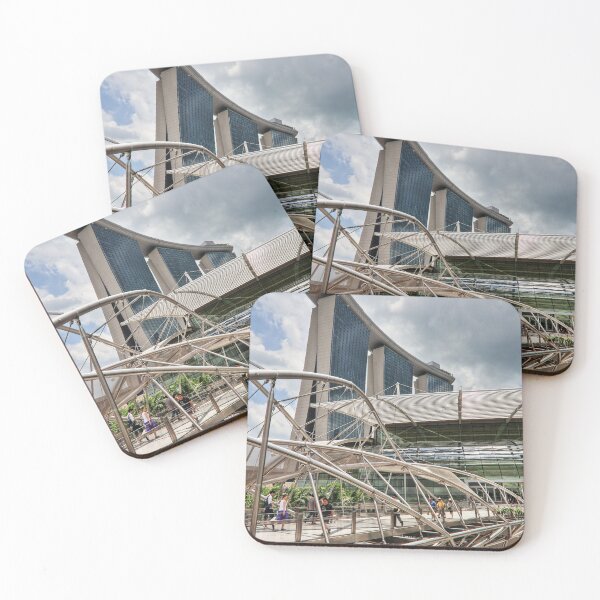 Item preview, Marina Bay Sands with Helix Bridge - Singapore designed and sold by holgermader.