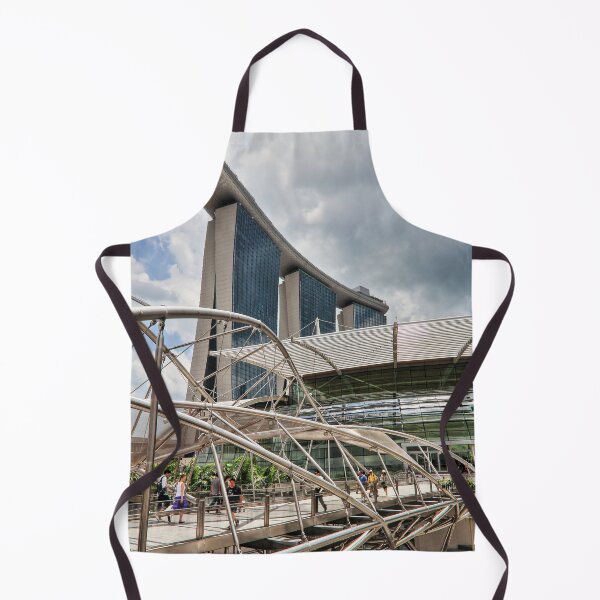 Item preview, Marina Bay Sands with Helix Bridge - Singapore designed and sold by holgermader.