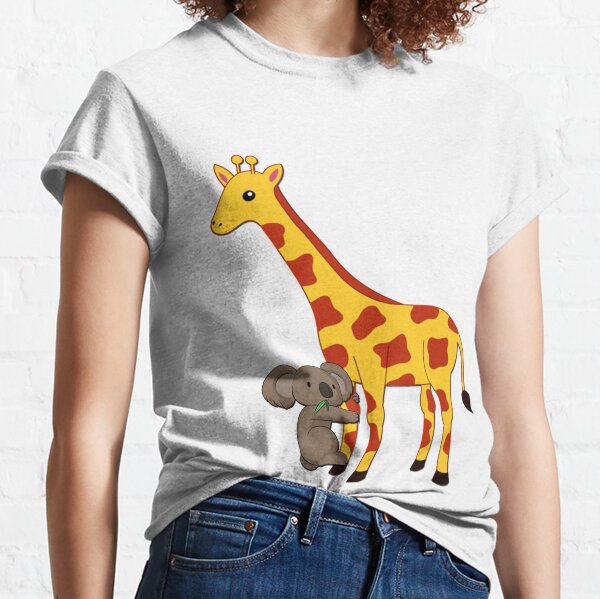 Giraffe Koala Kaylor Classic T-Shirt