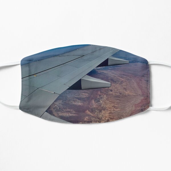 Airplane Views Flat Mask