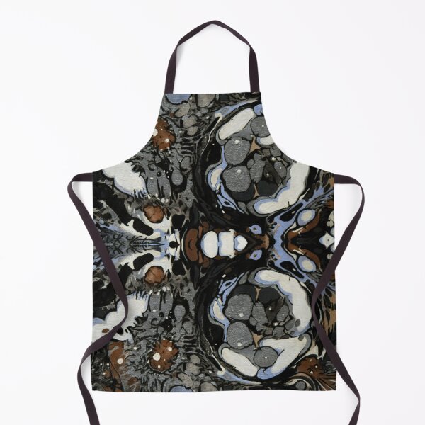 Item preview, Into the Human Body Repeated Design Abstract Suminagashi Print designed and sold by Akvauter.