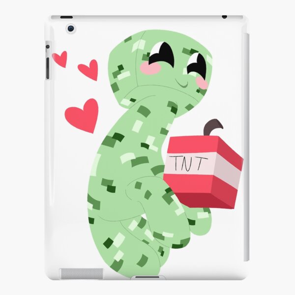 Minecraft Creeper Girl Illustration Meme iPad Case & Skin for Sale by  Destinyplayer