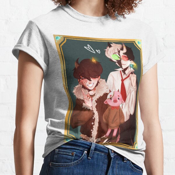 Ranboo Tubbo Technoblade family portrait Bench Trio Classic T-Shirt