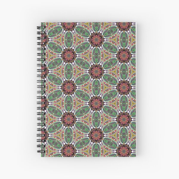 Art Nouveau Arrows Spiral Notebook