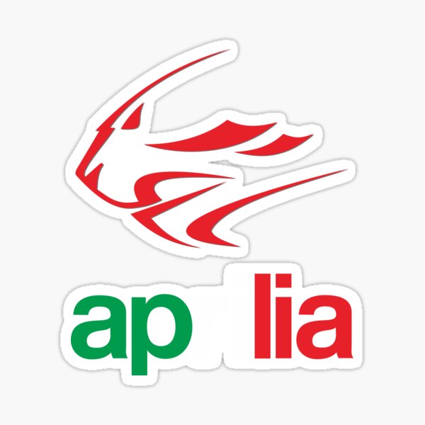 Logotipo italiano de Aprilia Pegatina