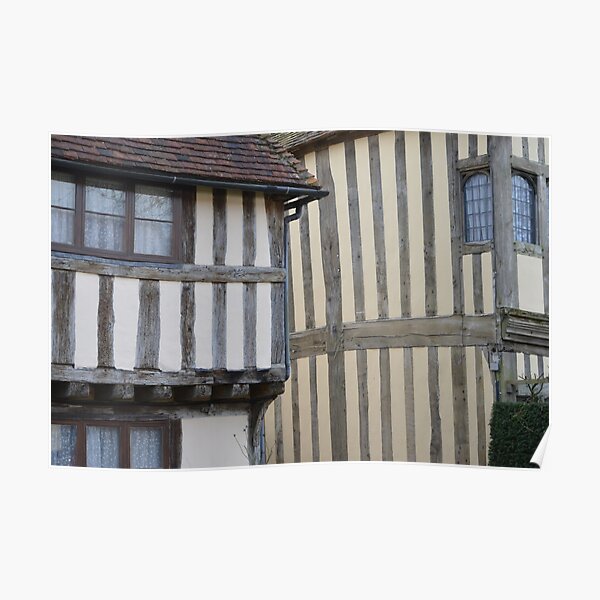 "Historic Houses in Headcorn Village" Poster for Sale by