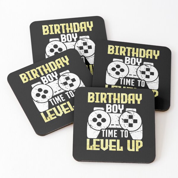 Item preview, Birthday Boy Time to Level Up Video Gamer Birthday Gift  designed and sold by Trendy Valley .