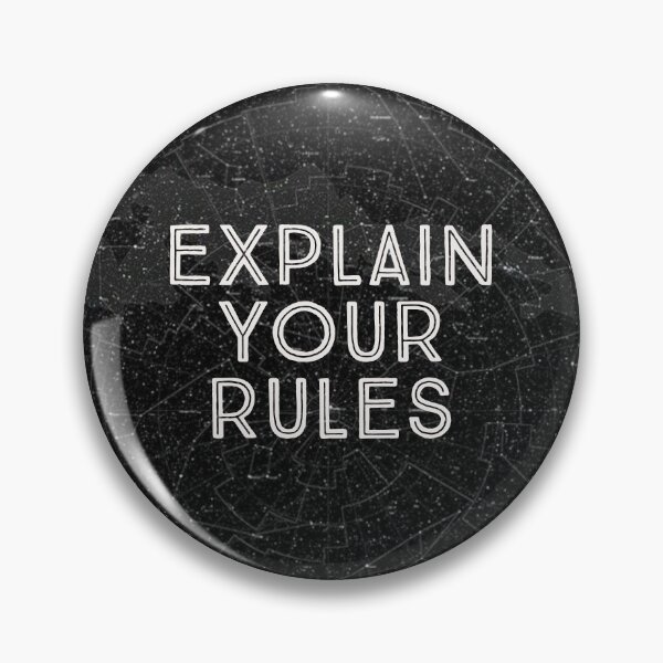 Item preview, explain your rules designed and sold by CrazyFace5.