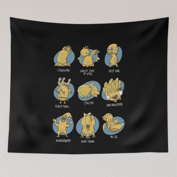 Item preview, Cute Cthulhu And Friends designed and sold by AnijahLock92.