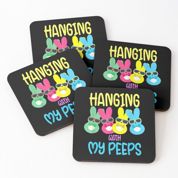 Item preview, Hanging With My Peeps Bunny Easter Day Family Tee, designed and sold by joandinkelSH.