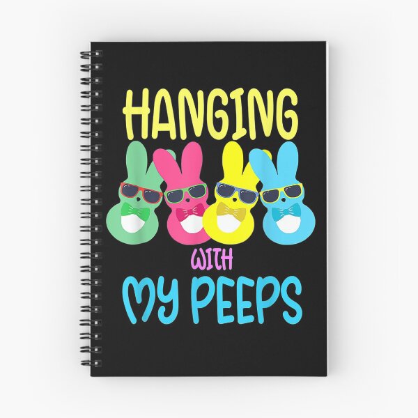 Item preview, Hanging With My Peeps Bunny Easter Day Family Tee, designed and sold by joandinkelSH.