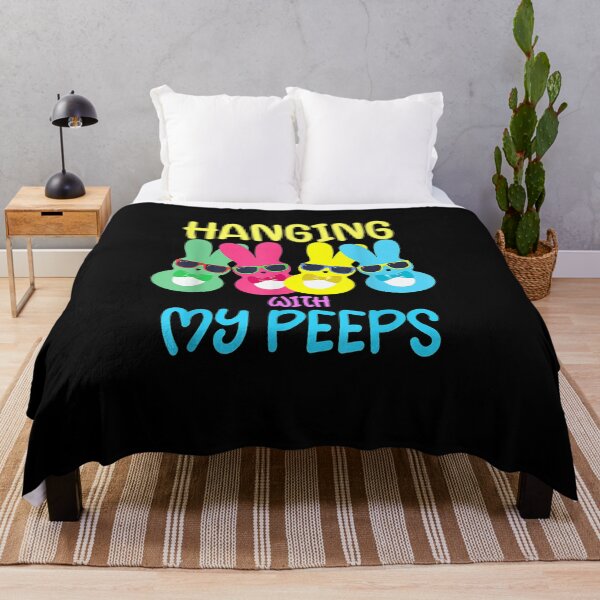 Item preview, Hanging With My Peeps Bunny Easter Day Family Tee, designed and sold by joandinkelSH.